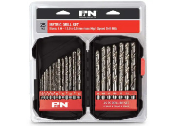 DRILL BIT SET - 25PC METRIC