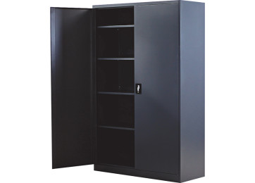 STORAGE CABINET 1.8M DARK GREY - EXTRA WIDE 