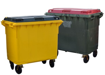 WHEELIE BIN 660LTR - ASSORTED COLOUR