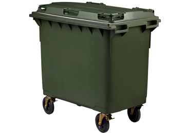 WHEELIE BIN 660LTR - GREEN 