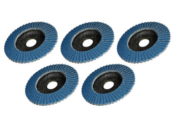 115 X 22MM FLAP DISCS - 5PC