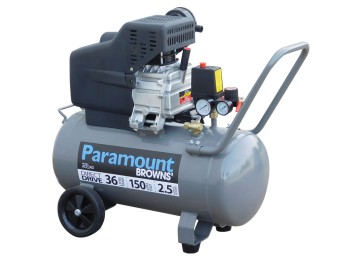 AIR COMPRESSOR - 36LTR - 2.5HP - 150L/M FAD 