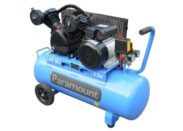 AIR COMPRESSOR - 50LTR - 2.5HP - 160L/M FAD 