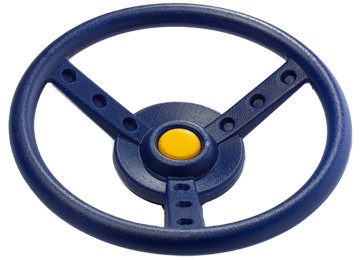 KIDS PLAY CAR STEERING WHEEL BLUE