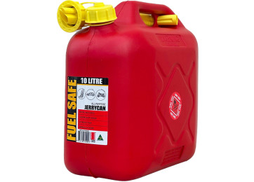 JERRY CAN PLASTIC 10L - RED