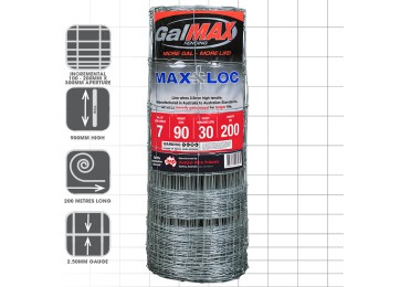 MAX-LOC STOCK / FIELD FENCING 7/90/30/200