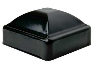 65 X 65MM POST CAP - BLACK