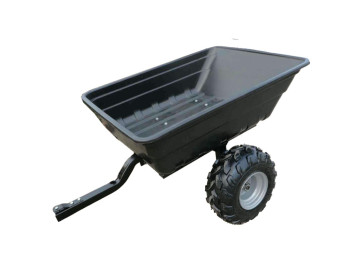 HEAVY DUTY TILT POLY GARDEN CART