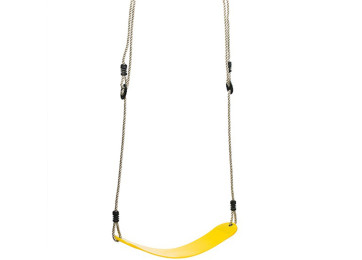 KIDS PLAY WRAP AROUND SWING YELLOW