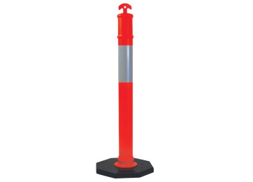 SAFETY REFLECTOR BOLLARD W BASE