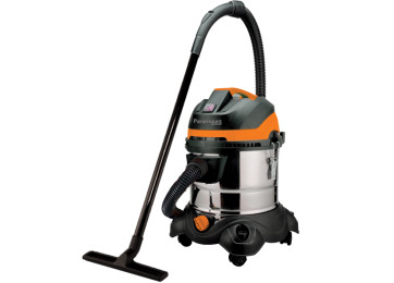 1600W STAINLESS STEEL WET/DRY VACUUM - 20L