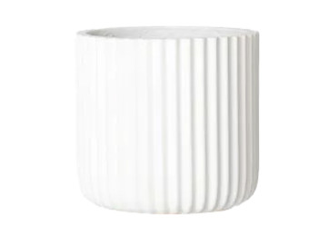 23X18CM WINTON POT - WHITE