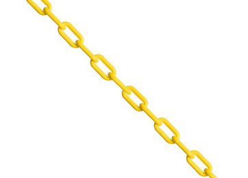 PLASTIC YELLOW CHAIN (6MMX25M)