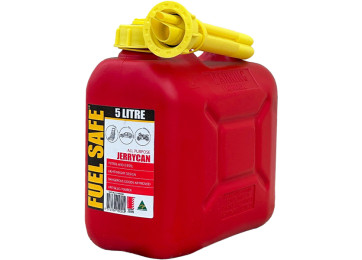 JERRY CAN PLASTIC 5L - RED