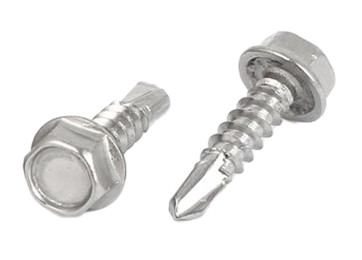 5.5 X 20MM HEX HEAD SELF TAPPING TEK SCREW - 300PC